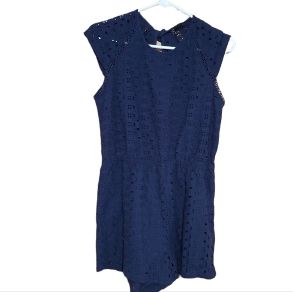 C. Luce exposed back romper